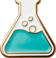 Science badge tile for a custom school license plate frame